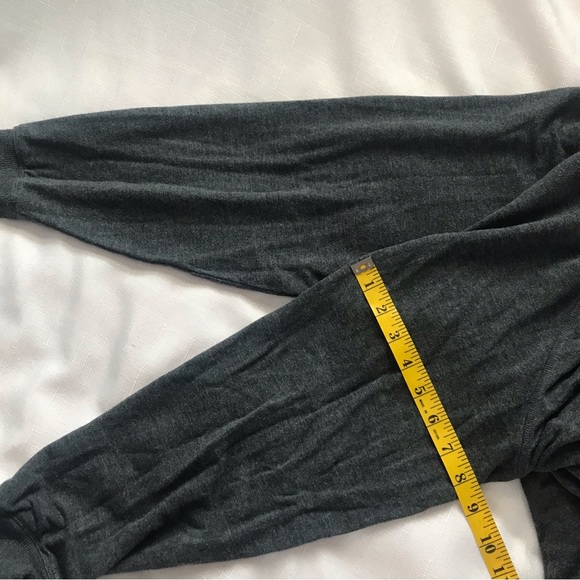 Athleta Duran Dolman Drop Waist Tunic Long Sleeve Gray Dress Size XL - Picture 8 of 15